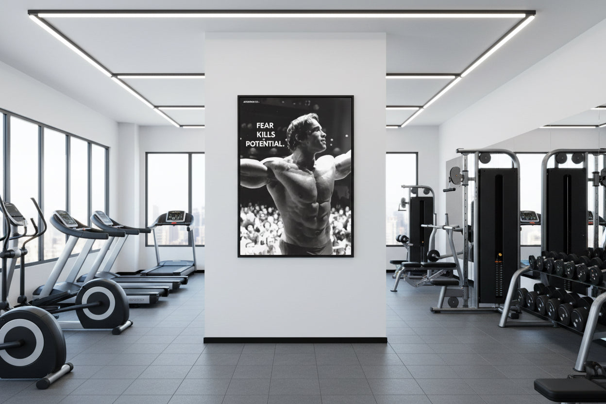 FEAR KILLS POTENTIAL - Motivational Poster