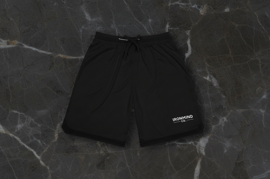 STAND STEADY- IRONMIND CO. Basketball shorts