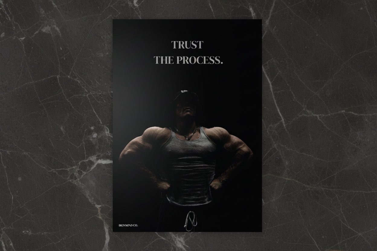 TRUST THE PROCESS - Motivational Poster