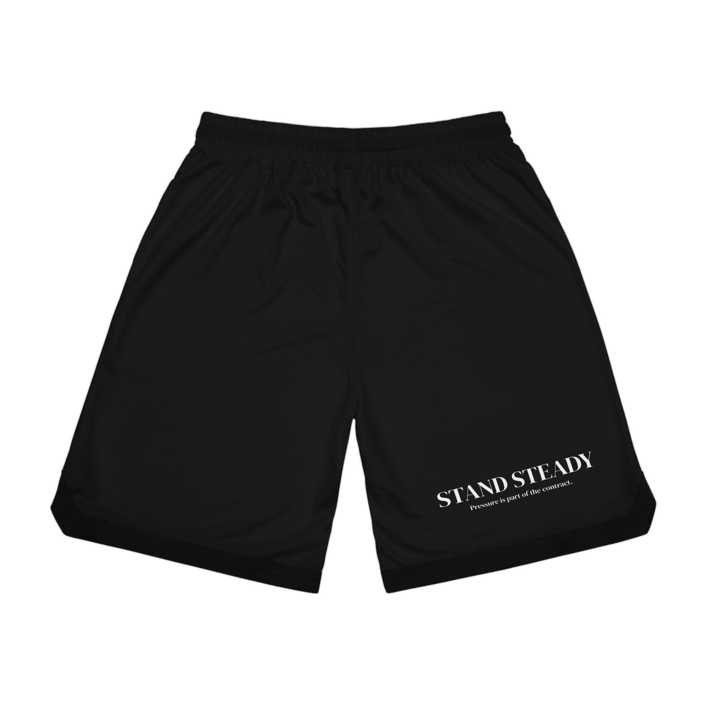 STAND STEADY- IRONMIND CO. Basketball shorts