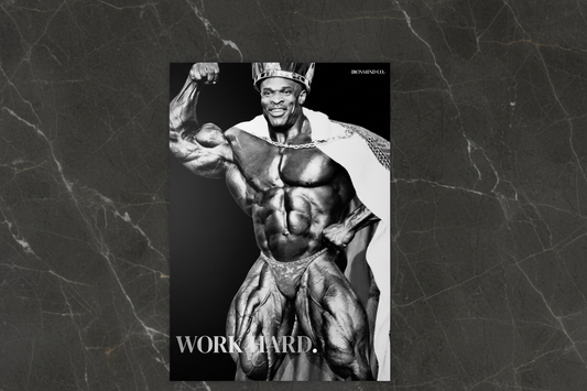 WORK HARD - Motivational Poster